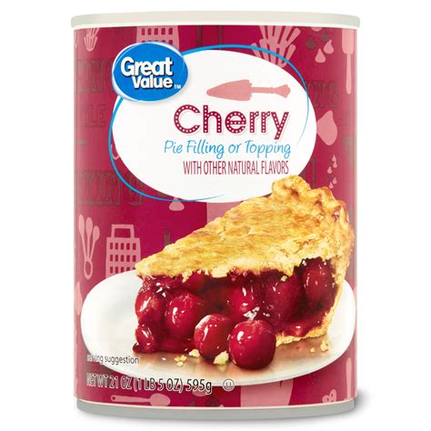 Is great value cherry pie filling gluten free